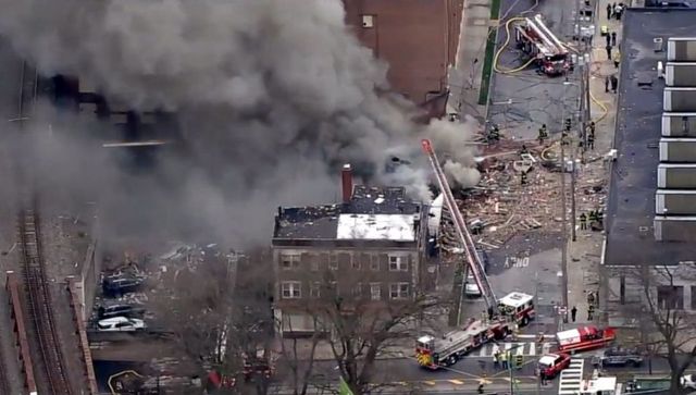 Two dead, nine missing in Pennsylvania chocolate factory explosion Two dead, nine missing in Pennsylvania chocolate factory explosion