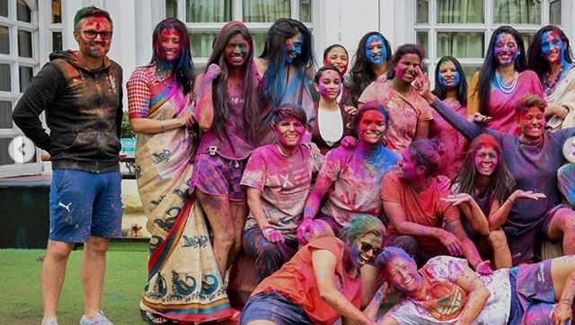 Watch: RCB women's team celebrates Holi in style; Sachin Tendulkar, Suresh Raina share wishes Watch: RCB women's team celebrates Holi in style; Sachin Tendulkar, Suresh Raina share wishes