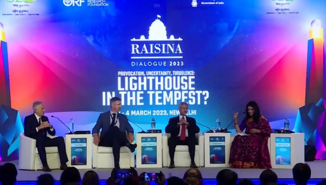 At Raisina Dialogue, global response to Ukraine crisis, changing face of modern warfare grab centrestage At Raisina Dialogue, global response to Ukraine crisis, changing face of modern warfare grab centrestage