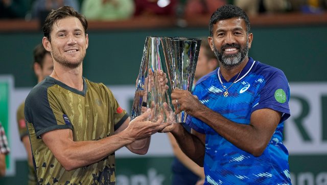 Rohan Bopanna creates history by winning men's doubles crown at Indian Wells 2023 Rohan Bopanna creates history by winning men's doubles crown at Indian Wells 2023