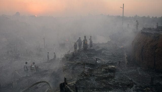 Thousands Of Rohingya Refugees Homeless After Bangladesh Camp Fire ...