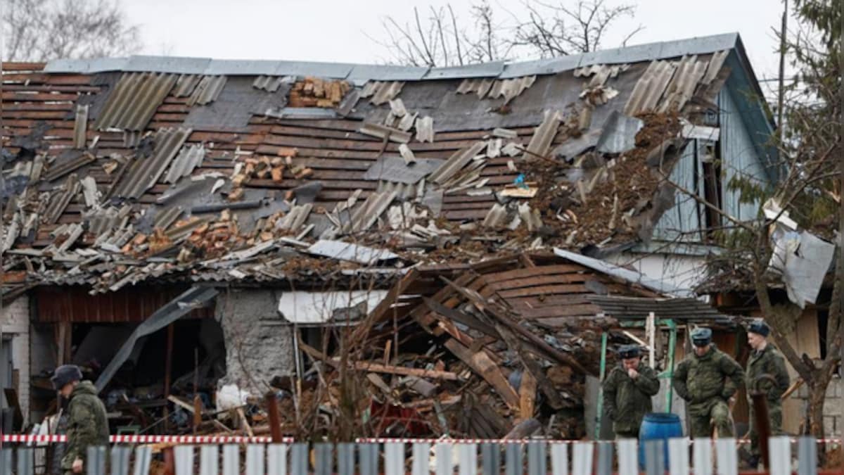 Russians angry as Ukrainian drone shot down over homes