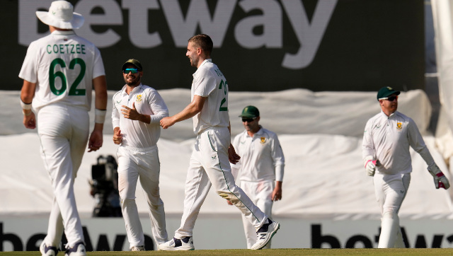 South Africa vs West Indies: Proteas ahead by 179 after see-saw battle on Day 2 at Centurion South Africa vs West Indies: Proteas ahead by 179 after see-saw battle on Day 2 at Centurion