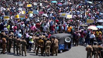 Strike grips Sri Lanka as unions protest IMF bailout