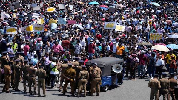 Strike grips Sri Lanka as unions protest IMF bailout