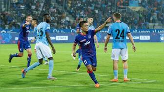 ISL 2022-23: Sunil Chhetri's late strike helps Bengaluru FC beat Mumbai City FC in first leg of semi-final