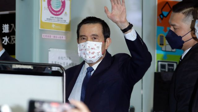 Taiwan former president Ma Ying-jeou heads to China 'to improve cross-strait atmosphere' Taiwan former president Ma Ying-jeou heads to China 'to improve cross-strait atmosphere'