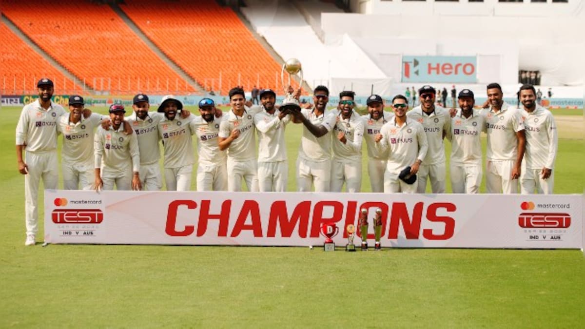 India vs Australia: Hosts win Border-Gavaskar Trophy for a fourth consecutive time as Ahmedabad Test ends in a draw