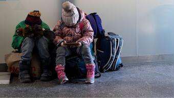 To save them from Russia, Ukrainian parents are hiding their kids in basements in frontline cities