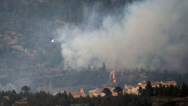WATCH: Spain's first major wildfire in 2023 engulfs over 7000 hectare; 1500 people evacuated WATCH: Spain's first major wildfire in 2023 engulfs over 7000 hectare; 1500 people evacuated