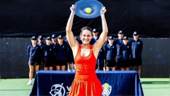 Ukraine's Marta Kostyuk dedicates first title to war victims