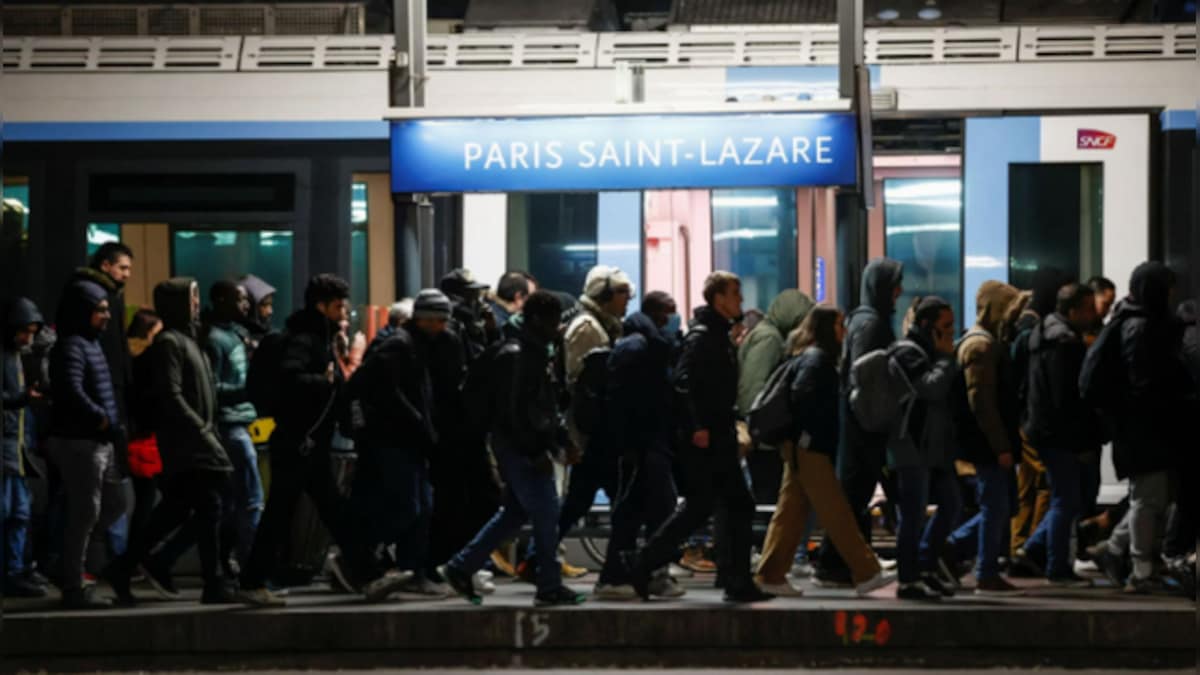 Trains halted, schools shut in France as unions fight against pension reform