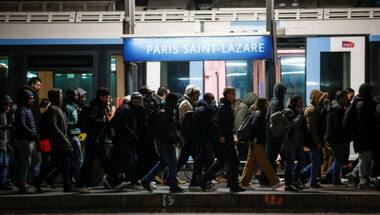 Trains halted, schools shut in France as unions fight against pension reform