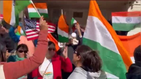 WATCH: Indian Americans hold peace rally after San Francisco consulate vandalised by Khalistan supporters