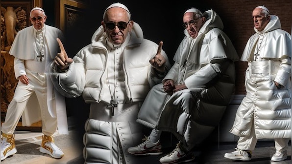 The Pope Francis puffer coat was fake – here's a history of real