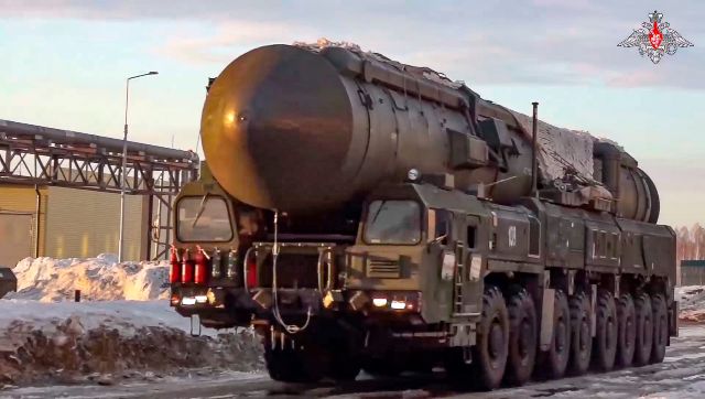 Russia stops sending nuclear arms info to US under faltering New START treaty Russia stops sending nuclear arms info to US under faltering New START treaty