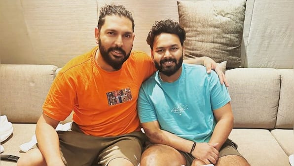 'This champion is going to rise again': Yuvraj Singh after meeting Rishabh Pant