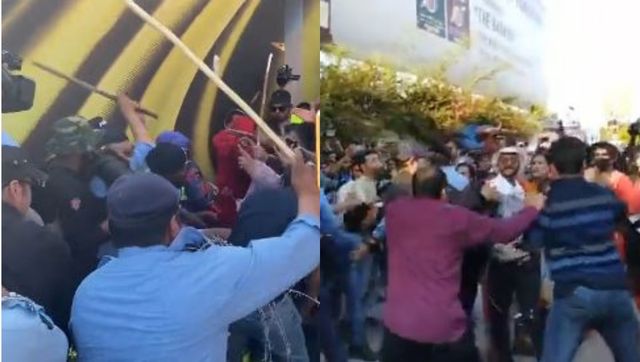 International Women's Day: Pakistan police baton-charge Aurat March participants, WATCH International Women's Day: Pakistan police baton-charge Aurat March participants, WATCH