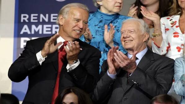 ‘Shouldn’t have said that’: Joe Biden accidentally reveals Jimmy Carter’s health status