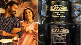 Alia Bhatt, Jr NTR bag ‘Spotlight Award’ at Hollywood Critics Association; Twitter erupts at RRR's winning streak