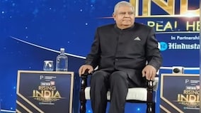 Rising India Summit: Ecosystem through orchestrated narrative trying to hurt India, says Vice President Jagdeep Dhankhar