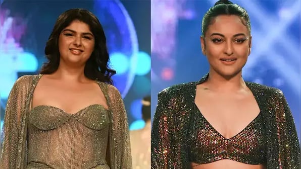 Anshula Kapoor, Sonakshi Sinha exude 'truest' form of self-love as they walk the ramp at Lakme Fashion Week 2023