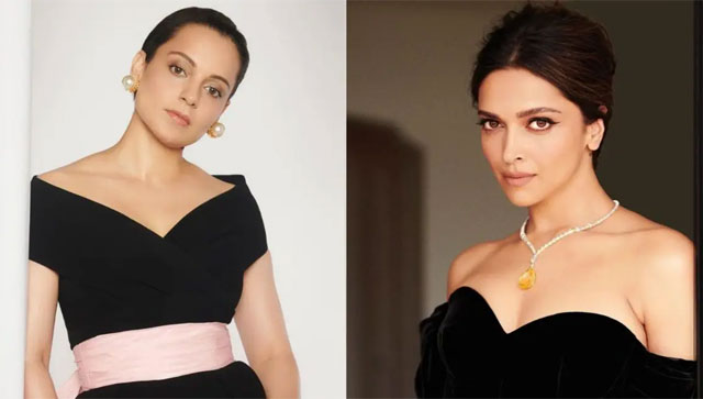 Kangana Ranaut on Oscars 2023: 'How beautiful Deepika Padukone looks, not easy to stand there holding entire nation' Kangana Ranaut on Oscars 2023: 'How beautiful Deepika Padukone looks, not easy to stand there holding entire nation'
