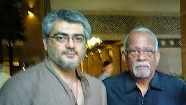 Ajith Kumar's father PS Mani passes away, actor's manager Suresh Chandra shares news Ajith Kumar's father PS Mani passes away, actor's manager Suresh Chandra shares news