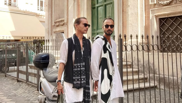 Jagvir Matharoo and Martino Caramia: 'People come to our stores for not just a piece of clothing, but a way of life' Jagvir Matharoo and Martino Caramia: 'People come to our stores for not just a piece of clothing, but a way of life'