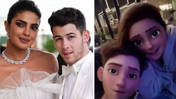 Nick Jonas shares cute video with wife Priyanka Chopra featuring their animated versions; internet loves it