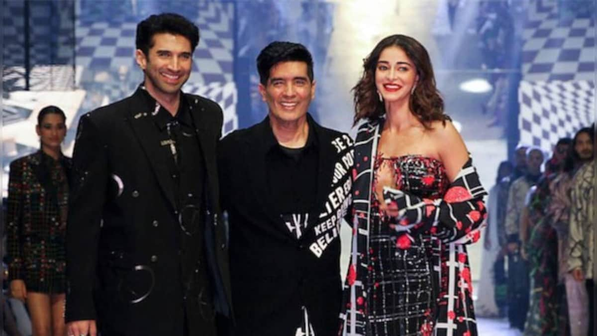 Aditya Roy Kapur, Ananya Panday take over as showstoppers for Manish Malhotra amid dating rumours