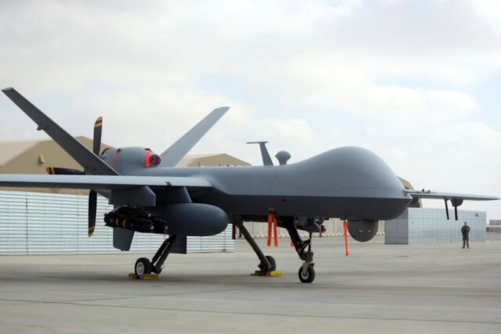 Russian, US defence ministers speak after drone incident