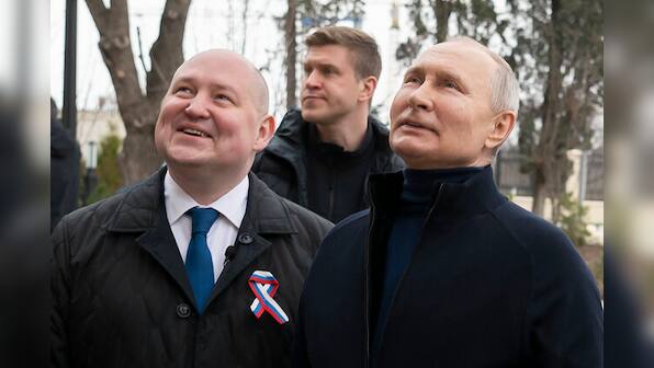 Day after ICC arrest warrant, Putin visits Crimea to mark annexation anniversary