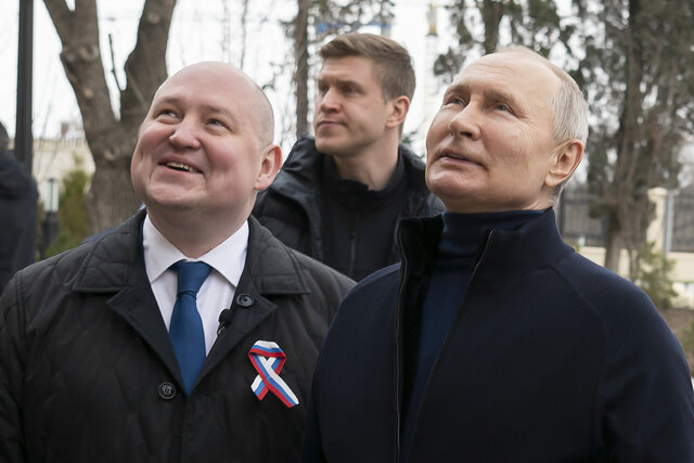 Day after ICC arrest warrant, Putin visits Crimea to mark annexation anniversary Day after ICC arrest warrant, Putin visits Crimea to mark annexation anniversary