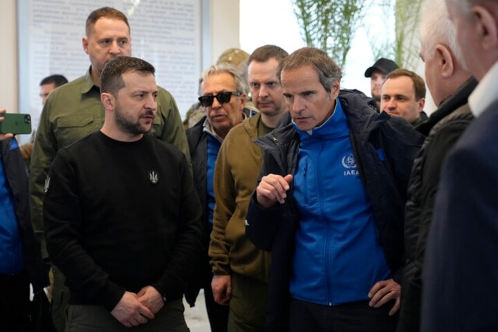 Fighting has intensified near Ukrainian nuclear plant, says International Atomic Energy Agency's chief