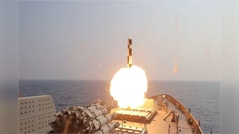 Indian Navy successfully test-fires BrahMos missile's ship-launched version