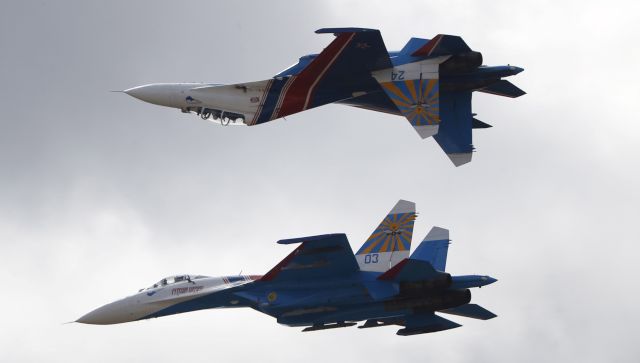 Polish aircraft temporarily loses control after being intercepted by Russian fighter jet over Black Sea Polish aircraft temporarily loses control after being intercepted by Russian fighter jet over Black Sea