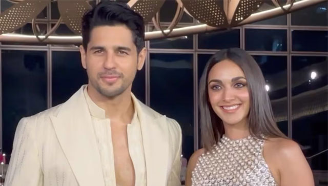Watch: Newly-wed Sidharth Malhotra and Kiara Advani look ravishing at the NMACC launch Watch: Newly-wed Sidharth Malhotra and Kiara Advani look ravishing at the NMACC launch