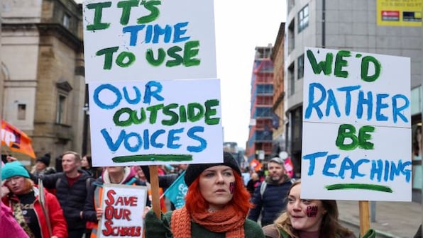 British union to hold ballot of teachers ahead of further strikes