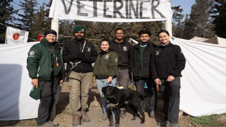 Meet India’s disaster responders who rescued pets in quake-hit Turkey