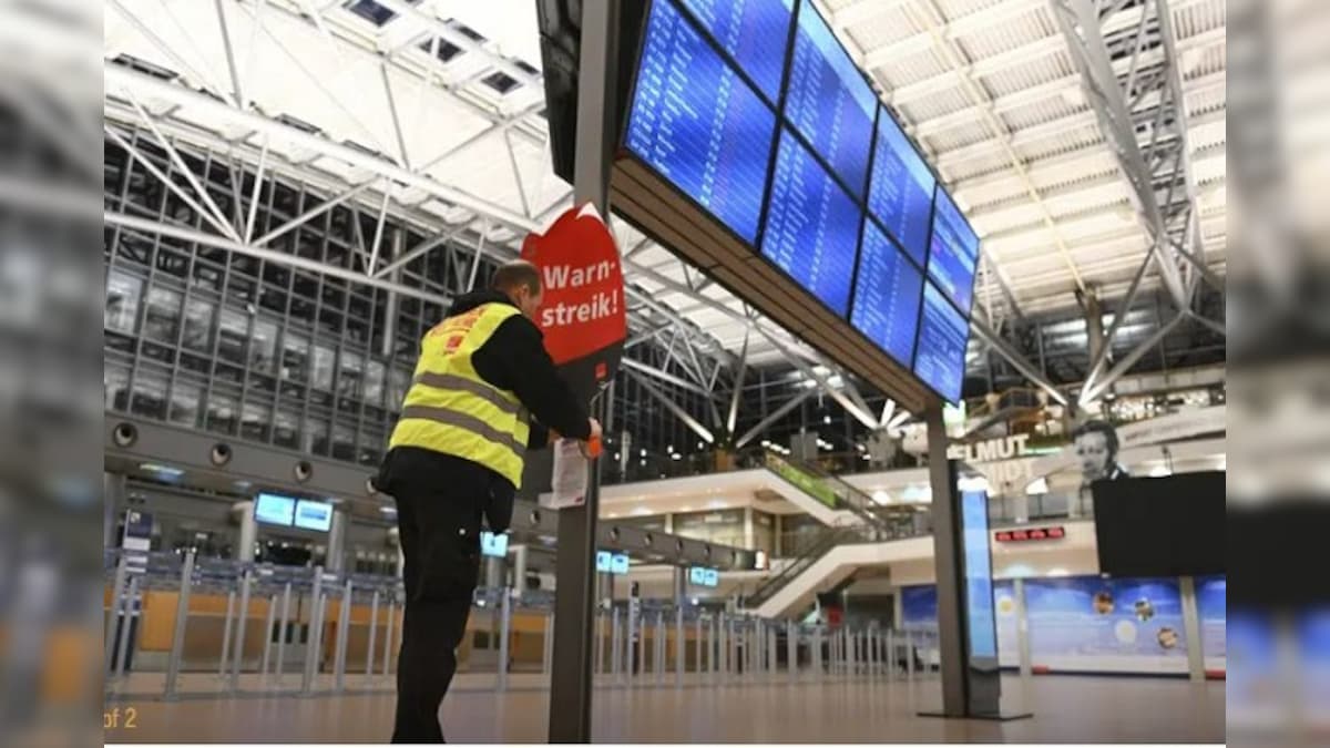 Flights at several German airports disrupted by 1-day strike