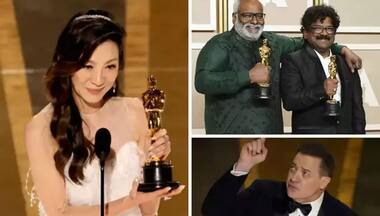 Oscars 2023: Brendan Fraser, Michelle Yeoh, Naatu Naatu; here's the complete list of this year's winners