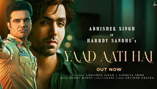 IAS Officer Abhishek Singh & Harrdy Sandhu team up to offer tribute to martyred officers with Yaad Aati Hai IAS Officer Abhishek Singh & Harrdy Sandhu team up to offer tribute to martyred officers with Yaad Aati Hai