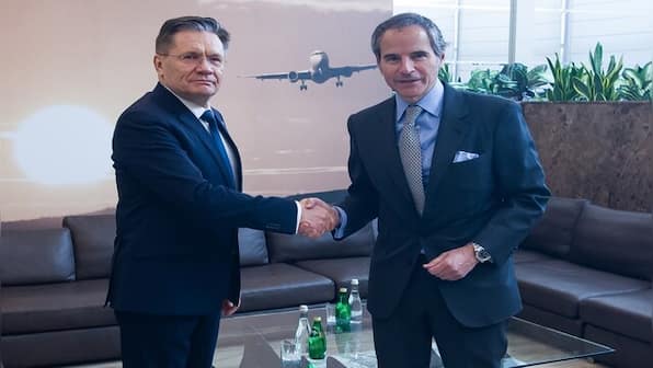 UN nuclear chief Rafael Grossi holds talks with Russian officials in Kaliningrad