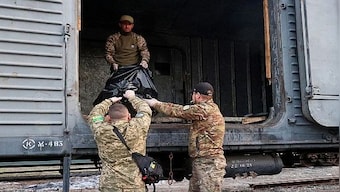 J9: The Ukrainian unit that finds dead Russian troops and sends them home