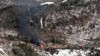 US: Train carrying hazardous material derails in Maine