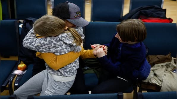 WATCH: Ukrainian children reunite with families after 'long and difficult' journey from Russian 'summer camps'