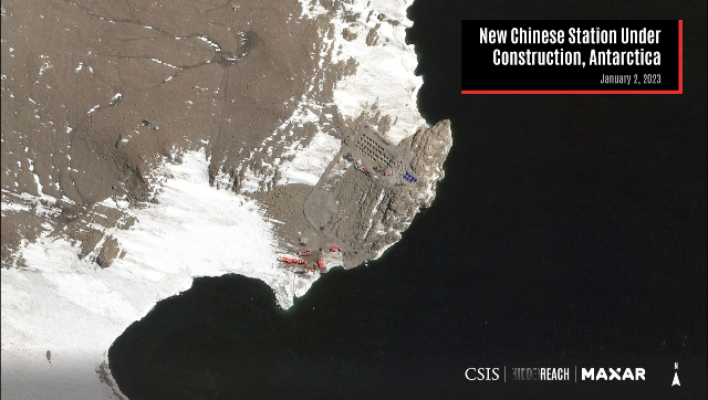 China ramps up construction on new Antarctic station, new satellite images show China ramps up construction on new Antarctic station, new satellite images show