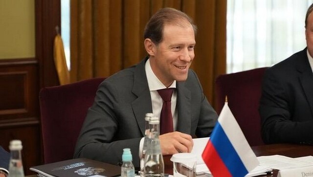 Russia's Deputy PM Denis Manturov begins two-day India visit Russia's Deputy PM Denis Manturov begins two-day India visit