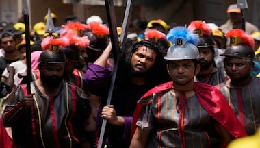 'Way of the Cross': Christian worshippers around the world mark Good Friday